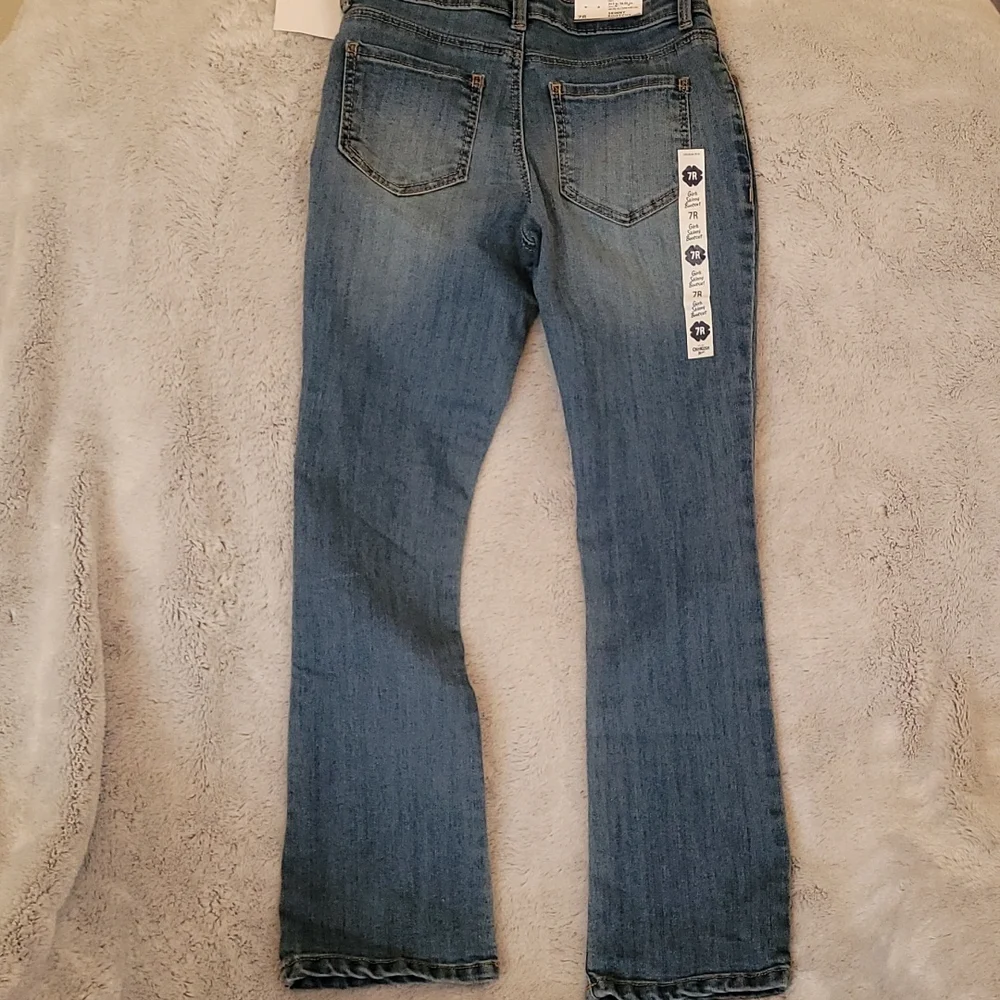 OSHKOSH B'GOSH NWT  denim bootcut jeans, sz 7